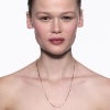 Billede af Maria Black 'Karen' halskæde forgyldt sølv (70 cm)