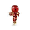 Billede af Pandora MARVEL Iron Man sølv forgyldt metalblanding m. emalje og cz