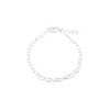 Billede af Aqua Dulce Love Me Heart armbånd sølv (20 cm)