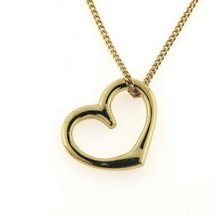 Billede til varegruppe Hjertevedhæng i forgyldt sølv