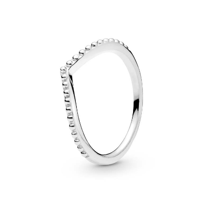 Billede af *Pandora ring Beaded Wish sølv str. 56