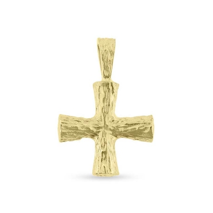 Billede af Vedhæng Malteser Kors, fast patz, råguld 17*17 mm. 8 kt.
