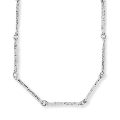 Billede af Collier stav råsølv 925 s. 40 cm.