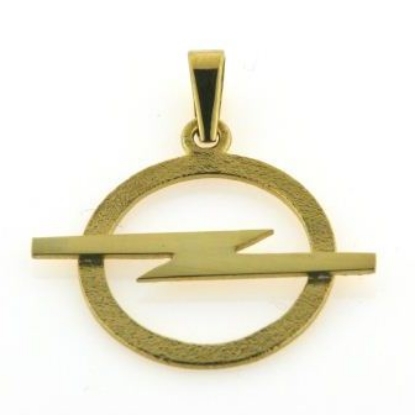 Billede af Vedhæng Opel 925s. forgyldt