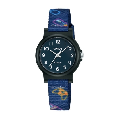 Billede af Lorus Kids børneur blå nylonrem 10bar 32mm