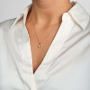 Billede af Mads Z "Crown" vedhæng 14 kt 0,34ct. brill. W.SI ekskl. kæde