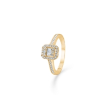 Billede af Mads Z 14 kt. ring "Elizabeth" str. 58 0,33 ct. W.SI brillanter