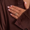 Billede af Mads Z "Freya" ring 14 kt. guld m. 0,31 ct. w/si brillanter (str. 52)