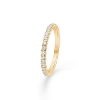 Billede af Mads Z "Ophelia" ring 14 kt. guld 0,25 ct. w/si brillant (str. 52)
