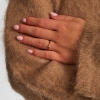 Billede af Mads Z 14 kt. ring "Crown Solitaire" m. 0,09ct. brill. W.VS str 50