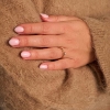 Billede af Mads Z 14 kt. ring "Crown Solitaire" m. 0,09ct. brill. W.VS str 54