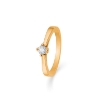 Billede af Mads Z 14 kt. ring "Crown Solitaire" m. 0,16ct. brill. W.SI str 54