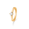 Billede af Mads Z 14 kt. ring "Crown Solitaire" m. 0,24ct. brill. W.SI str 56