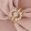 Billede af Mads Z "Crown Solitaire" ring 14 kt m. 0,50ct. brill. W.SI (str 50-60)