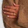 Billede af Mads Z 14 kt. ring "Crown Princess" brill ialt 0,50 w/si str 52