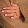 Billede af Mads Z 14 kt. ring "Crown Princess" brill ialt 0,50 w/si str 56