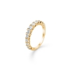 Billede af Mads Z 14 kt. ring "Crown Princess" brill ialt 0,75 w/si str 50