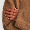 Billede af Mads Z 14 kt. ring "Crown Princess" brill ialt 1,00 w/si str 56