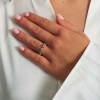 Billede af Mads Z "Luxury Rainbow" ring 14 kt m.ægte sten str. 54