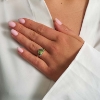 Billede af Mads Z "Four Seasons - Spring" ring 14 kt. guld m. ægte sten (str. 54)