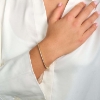 Billede af Mads Z "Tennis" armbånd 14 kt. guld m. 2,50 ct. w/si brillanter (17,5 cm)