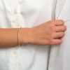 Billede af Mads Z "Tennis" armbånd 14 kt. guld m. 2,50 ct. w/si brillanter (17,5 cm)