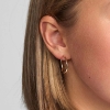 Billede af Mads Z "Silvia" øreringe 8 kt. guld 23mm