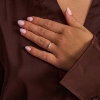 Billede af Mads Z "Orbit CZ" ring 8 kt m zirkonia str. 50