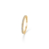 Billede af Mads Z "Sparkle" ring 8 kt. m. zirkonia str. 50