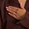 Billede af Mads Z "Sparkle" ring 8 kt. m. zirkonia str. 54