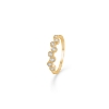 Billede af Mads Z 8 kt. ring "Dido" str. 50 m. Zirkonia sten