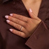 Billede af Mads Z 8 kt. ring "Dido" str. 54 m. Zirkonia sten