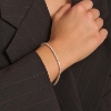 Billede af Mads Z "Tennis" armbånd 8 kt. guld m. zirkonia (18 cm)