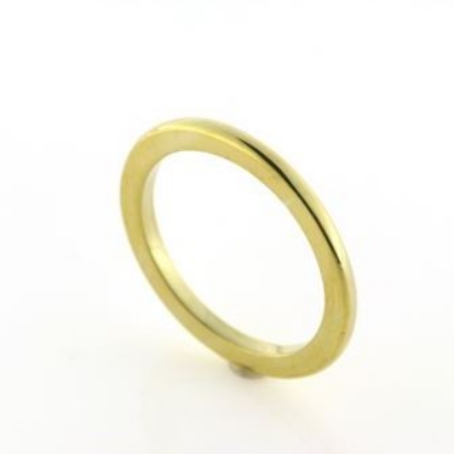 Billede af Garderring,bredde 1,5 mm., tyk. 2,1 mm. 8 kt. 