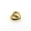 Billede af Vedhæng hjerte, åbent massivt, hj. 10 mm. 14 kt.