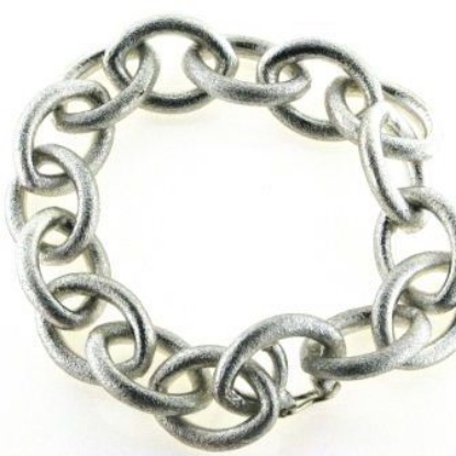 Billede af Armlænke med led, 19 cm. 925s 