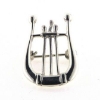 Billede af Broche Lyre musik instrument, hj. 25,5 mm. 925s. 