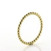 Billede af Ring kugler hele vejen rundt, br. 1,8 mm. massiv, str. -59. 14 kt.