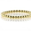 Billede af Ring kugler hele vejen rundt, br. 1,8 mm. massiv, str. -59. 14 kt.