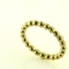 Billede af Ring kugler hele vejen rundt, br. 2,8 mm. massiv, str. -59. 14 kt.