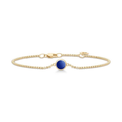 Billede af Julie Sandlau Primini Lapis armbånd forgyldt sølv (16,5-18 cm)
