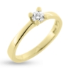 Billede af Ring 4 grab. brill. 0,60 w/vs. 14 kt.   