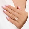 Billede af Mads Z "Fleur" ring 14 kt. guld m. 0,24 ct. w/si (str. 52)