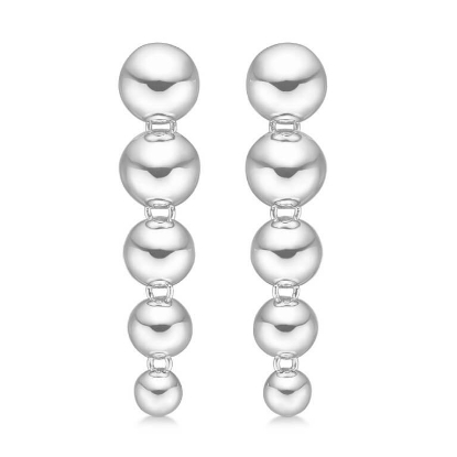 Billede af Mads Z "Biggest Ball" øreringe sølv