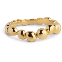 Billede af ENAMEL Copenhagen Nara ring forgyldt sølv (str. 57)