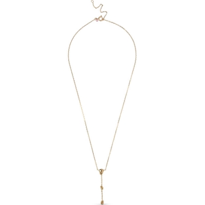 Billede af ENAMEL Copenhagen Talia halskæde forgyldt sølv (42 + 5 cm)