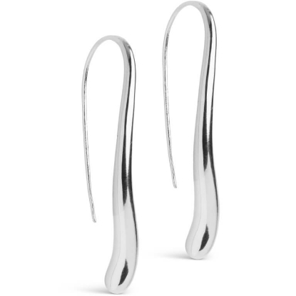 Billede af ENAMEL Copenhagen Elvira øreringe sølv