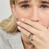 Billede af Studio Z "Glacier" ring forgyldt sølv (str. 58)