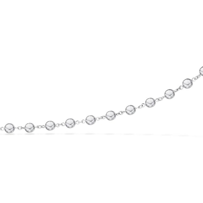 Billede af Scrouples Halskæde kugler sølv rh. 42+3 cm