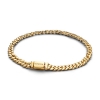 Billede af Pandora Cubansk Kædearmbånd forgyldt metalblanding (18 cm)